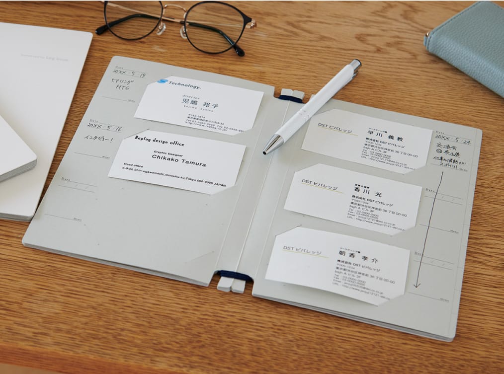 Log bookの画像