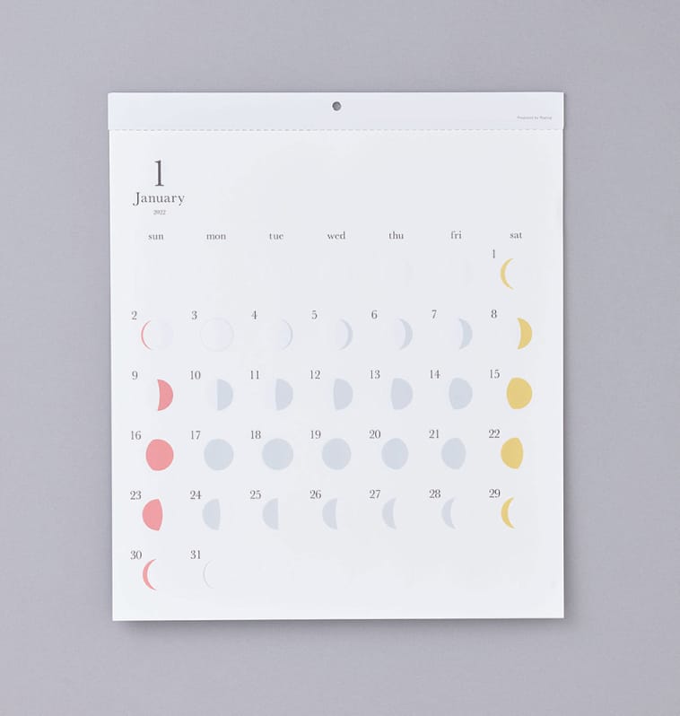 月の満ち欠けカレンダー ミチル