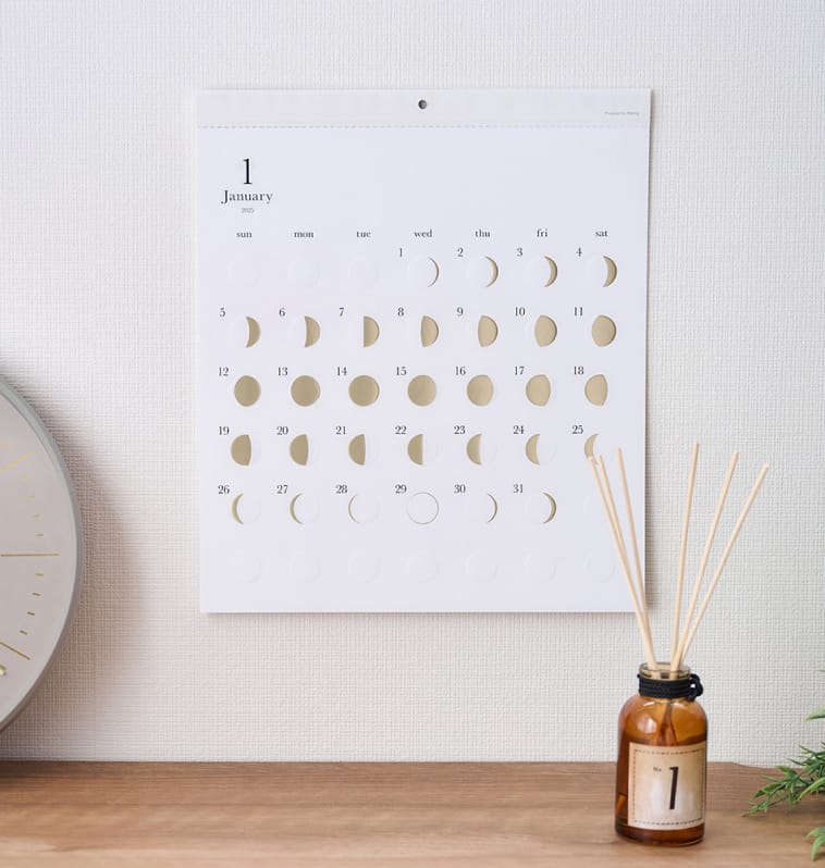 月の満ち欠けカレンダー ミチルKira