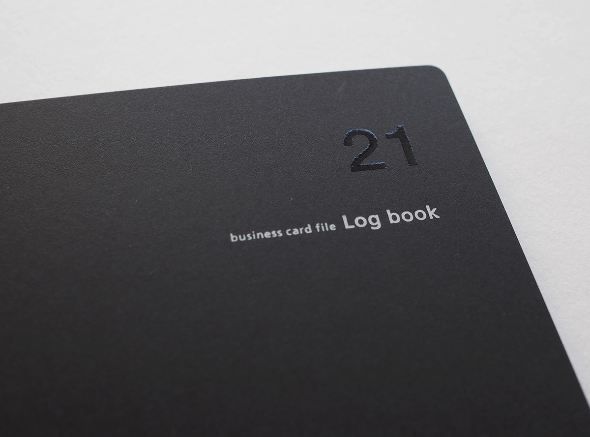 名入れしたLog book