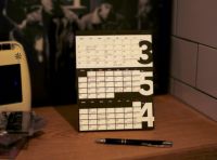 3's Calendar（スリーズカレンダー）2023　卓上３ヶ月カレンダー