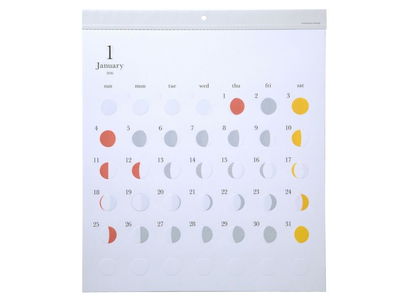 月の満ち欠けカレンダー ミチル