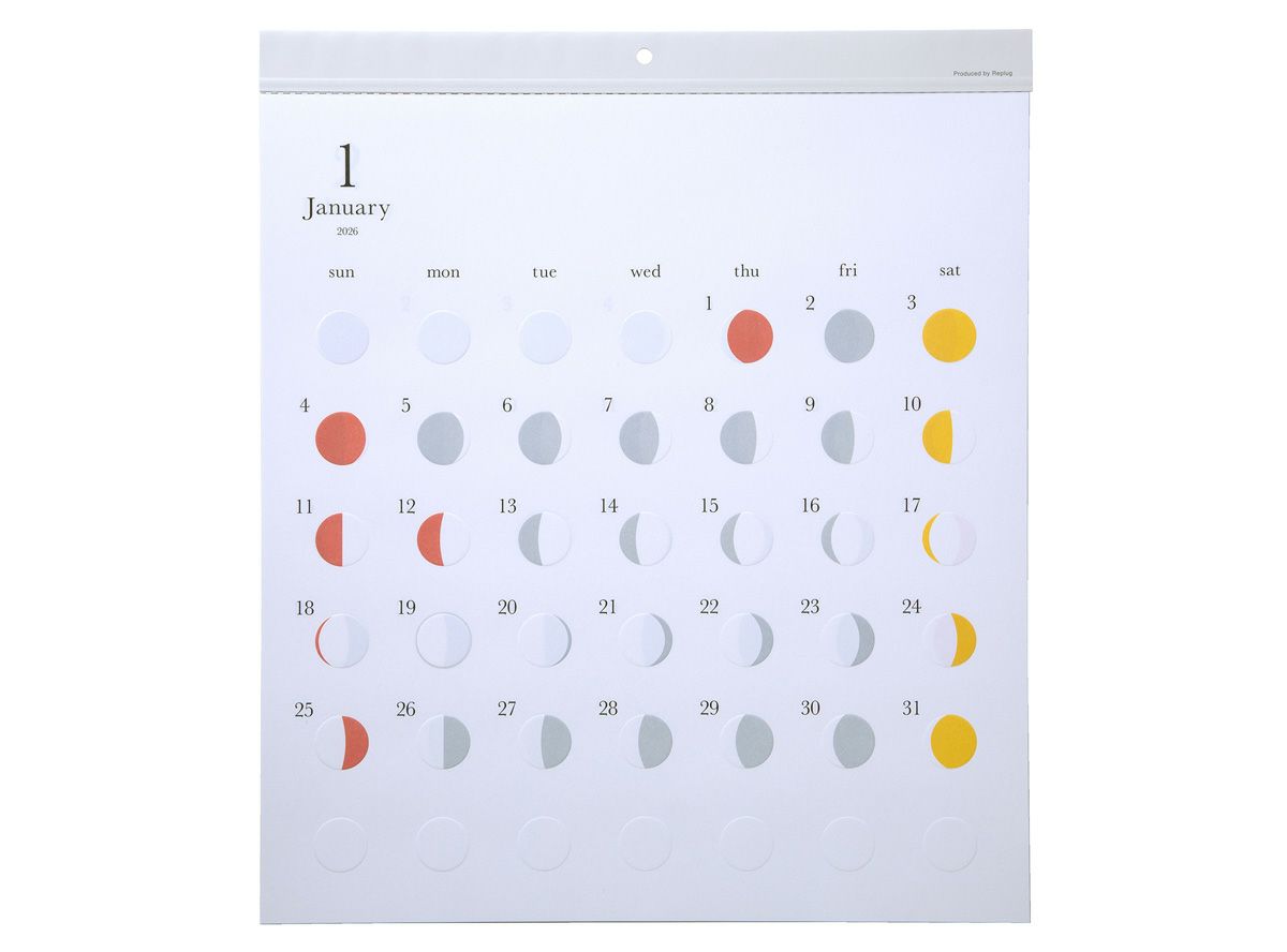 月の満ち欠けカレンダー ミチル