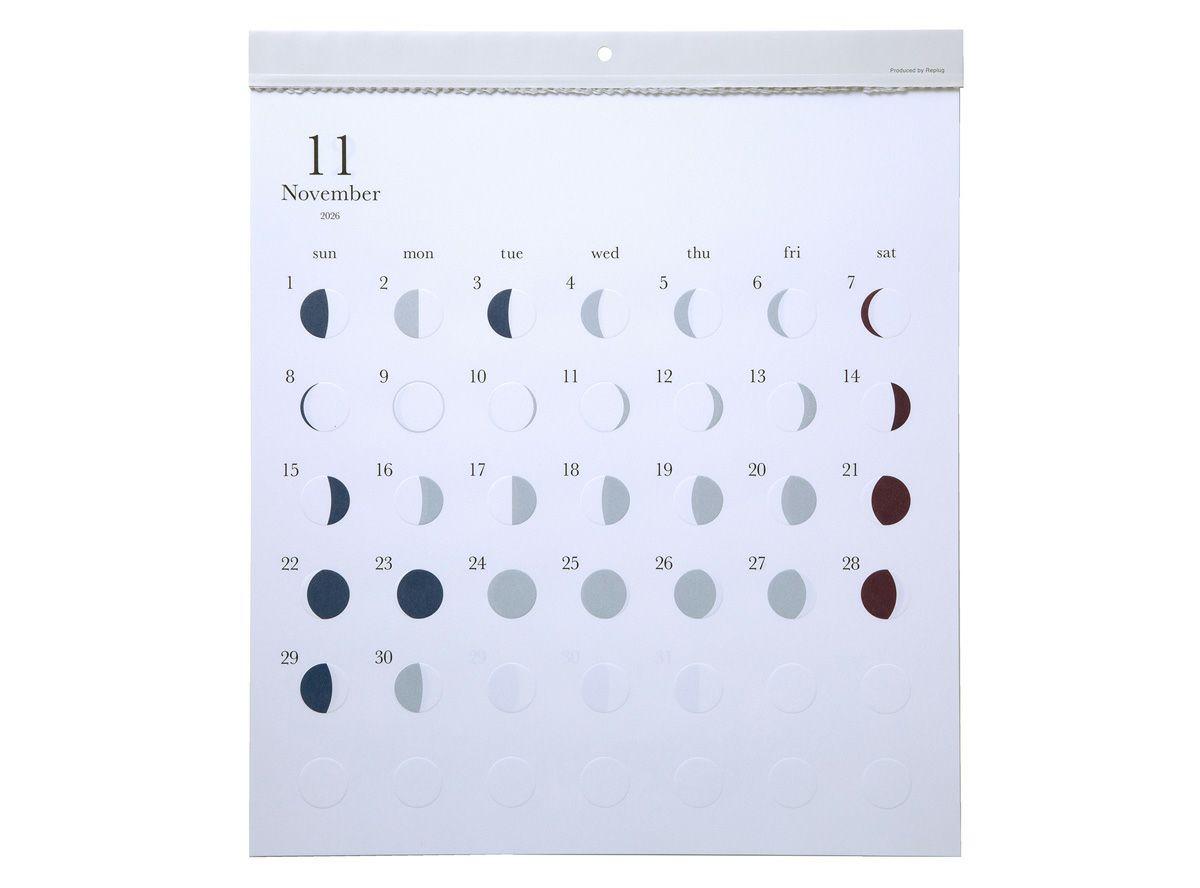 月の満ち欠けカレンダー ミチル