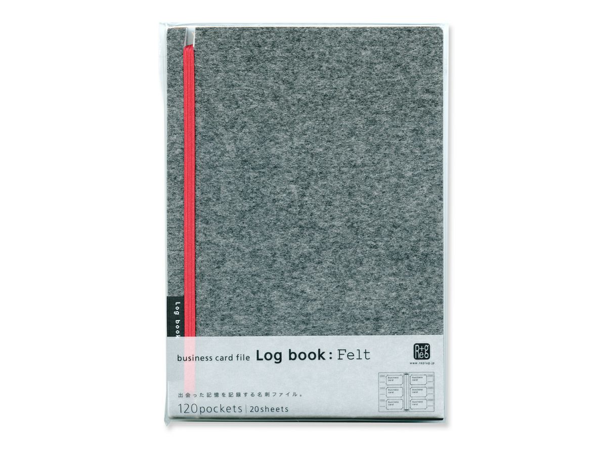 名刺ファイル Log book : Felt