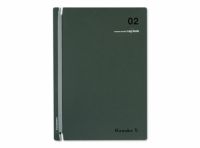 〈名入れ〉名刺ファイルLogbook【黒】