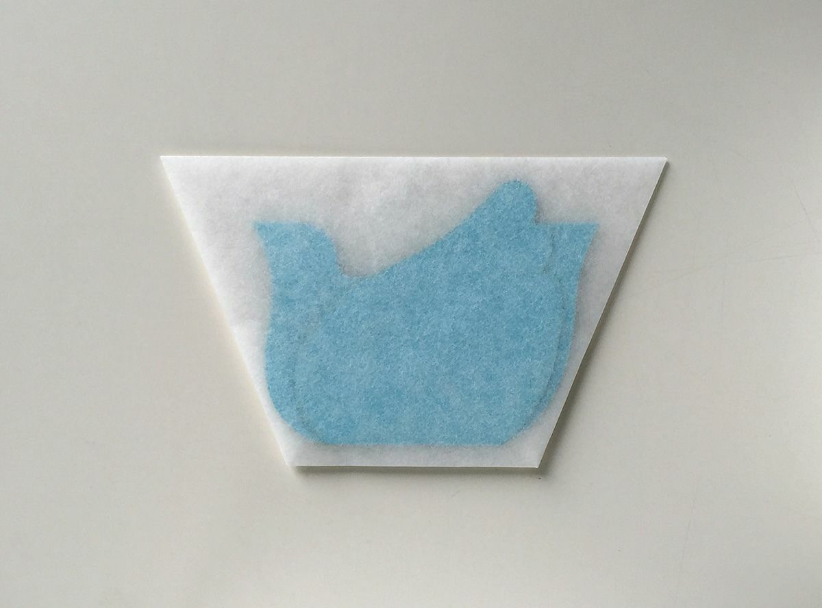 Happy Bird Card/Blue