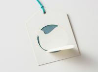 Happy Bird Greeting tag