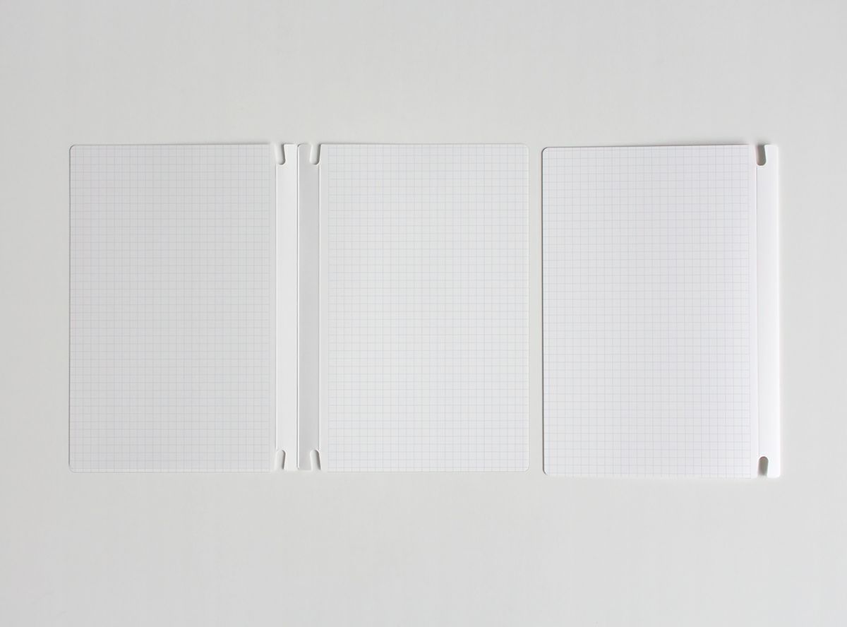 替台紙 Sara book parts【grid 方眼】