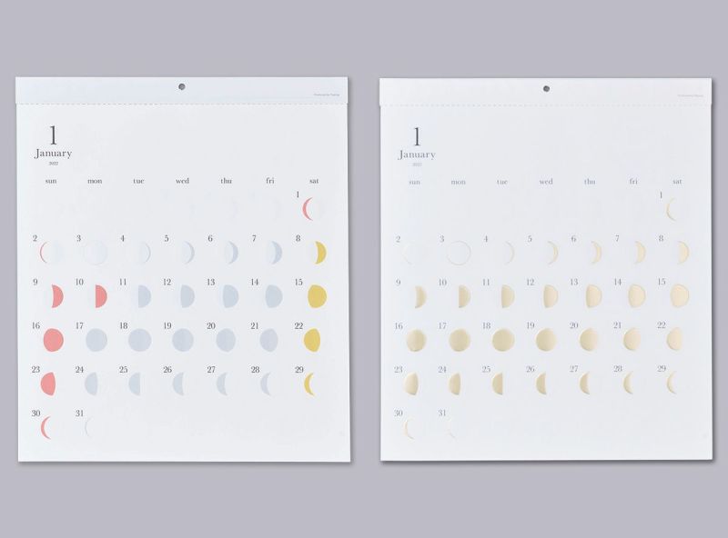 月の満ち欠けカレンダー ミチル・ミチルkiraセット