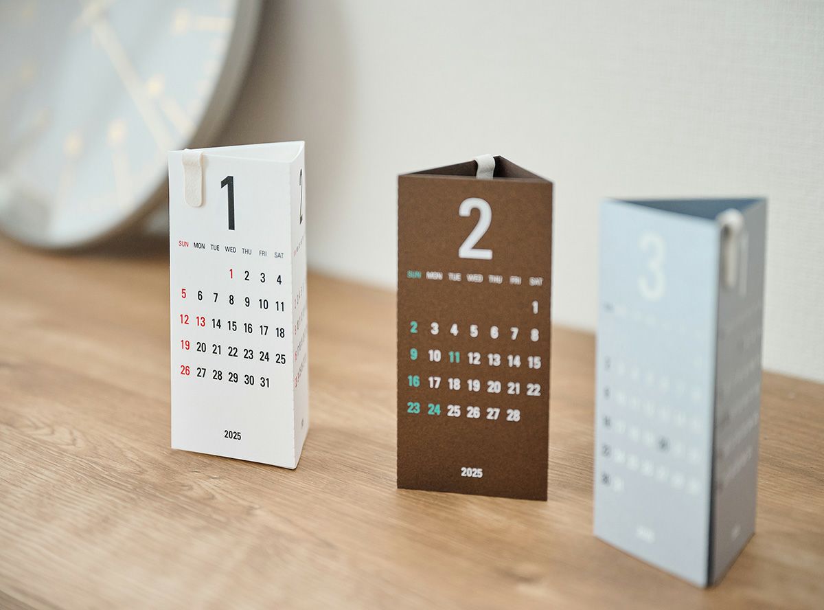 卓上カレンダーRe+g Triangular リプラグ　トライアングラー まとめ買い10部セット