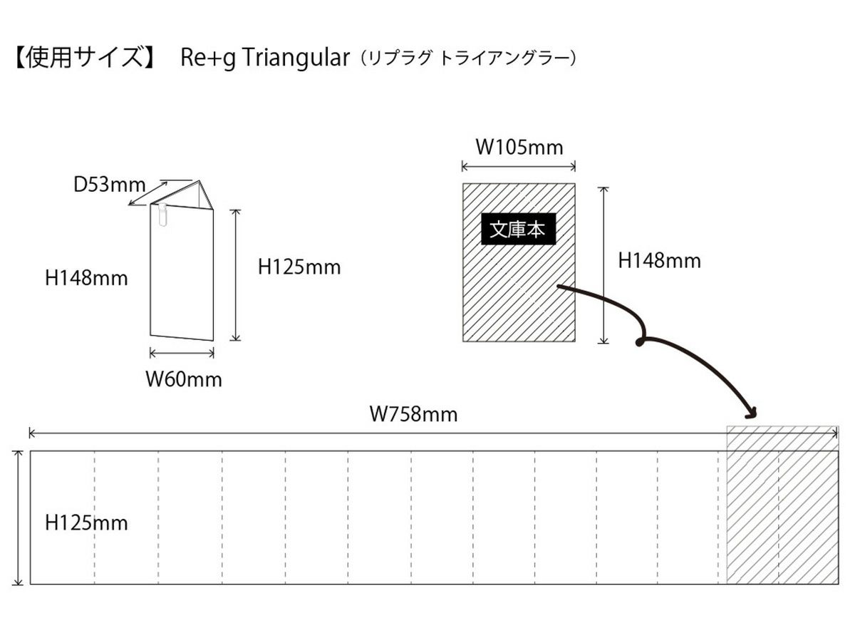 卓上カレンダーRe+g Triangular リプラグ　トライアングラー まとめ買い10部セット