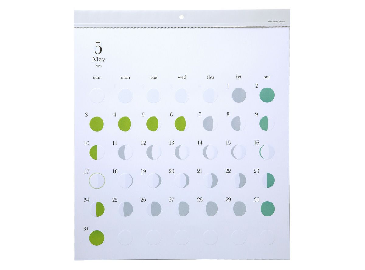 月の満ち欠けカレンダー ミチル まとめ買い10部セット