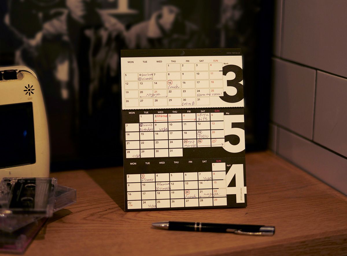 卓上カレンダー3's Calendar（スリーズカレンダー）まとめ買い10部セット