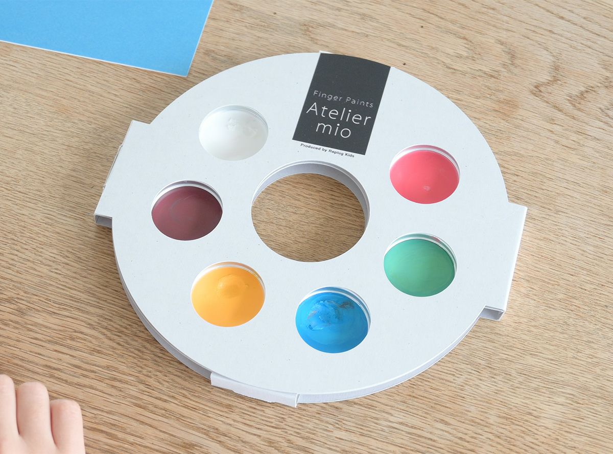 お米のワックスでできたゆび絵の具はこちら