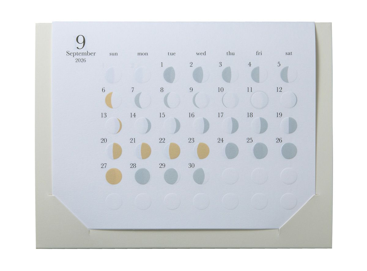 月の満ち欠けカレンダー ミチル mini 