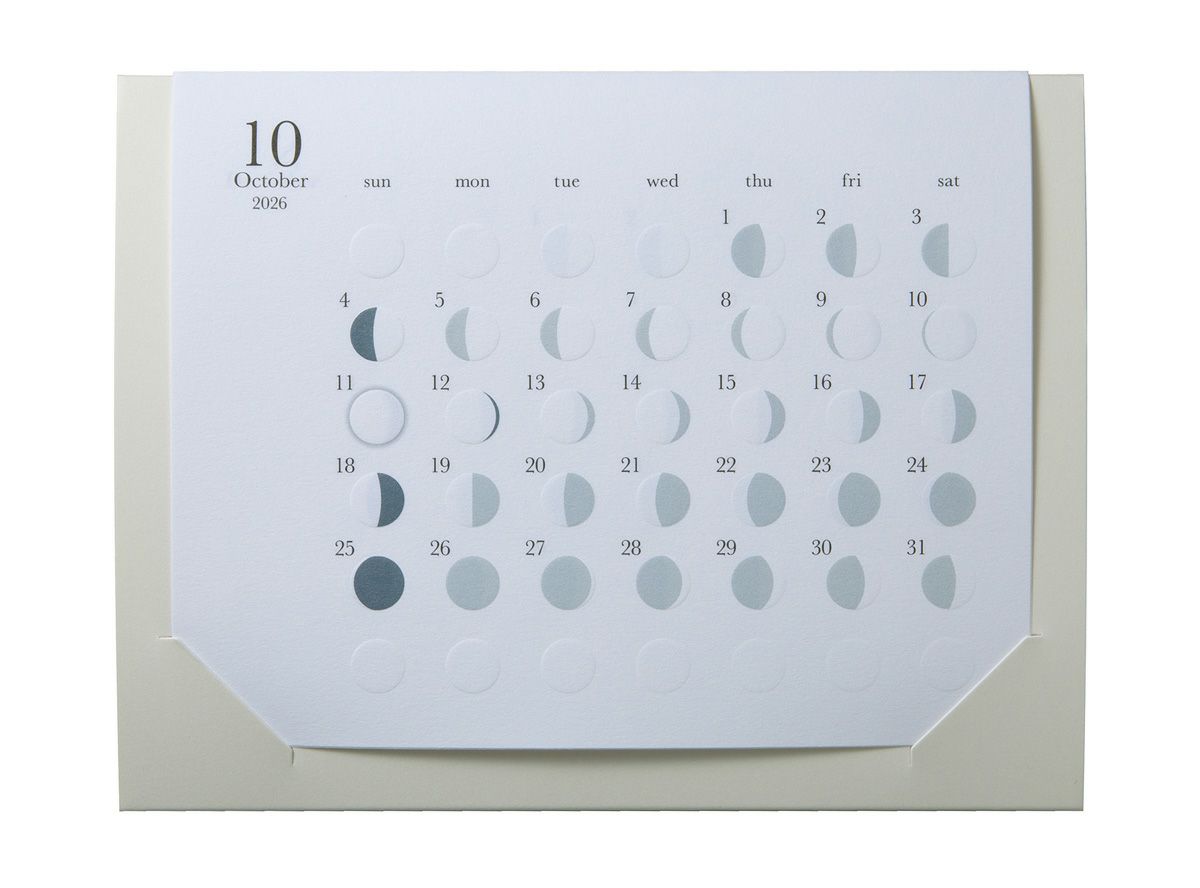 月の満ち欠けカレンダー ミチル mini 