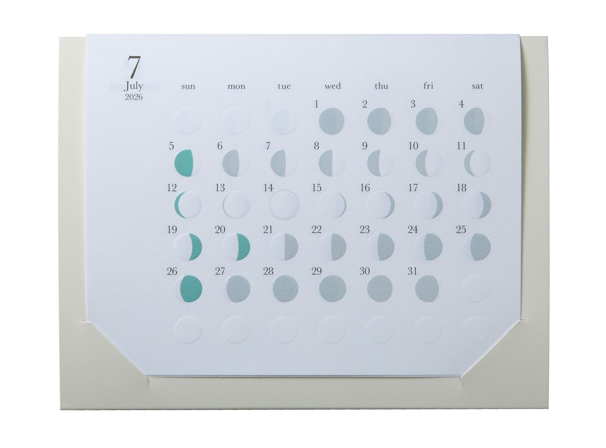 月の満ち欠けカレンダー ミチルmini まとめ買い10部セット