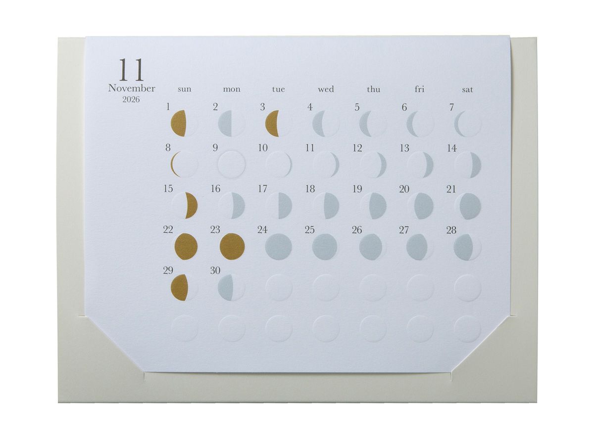 月の満ち欠けカレンダー ミチルmini まとめ買い10部セット