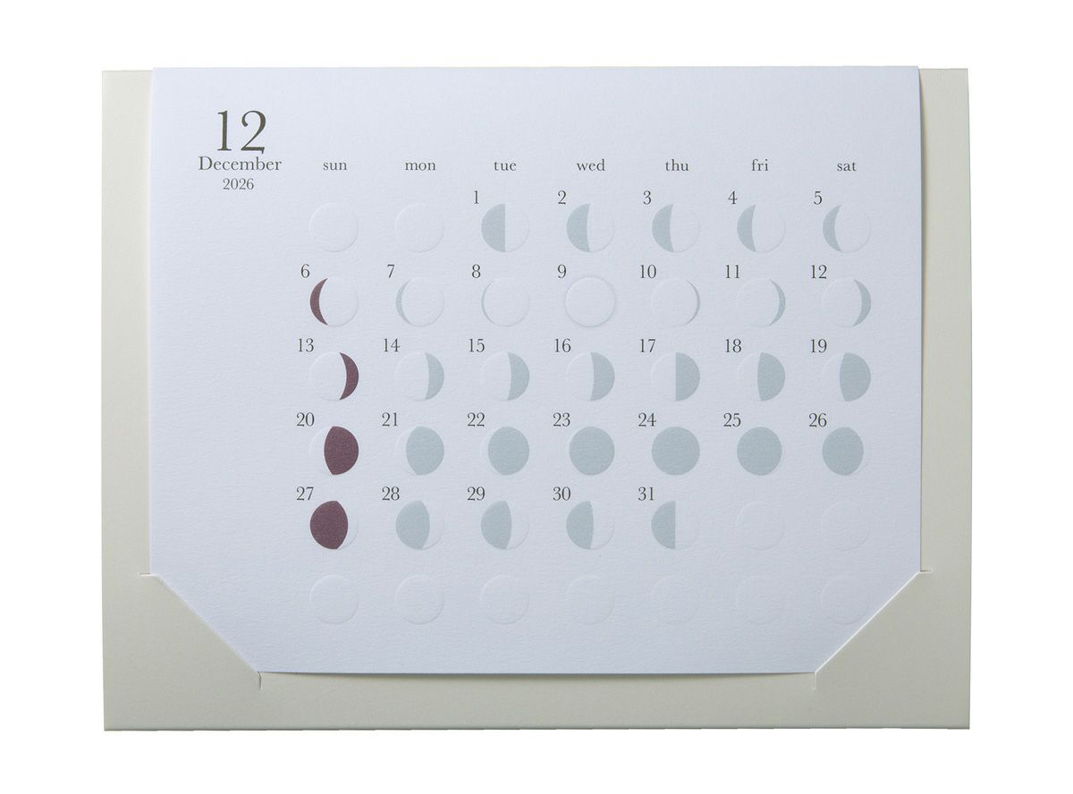 月の満ち欠けカレンダー ミチルmini まとめ買い10部セット