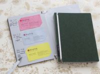 ギフトセット／Log book:FeltとTag Scheduleのセット（名刺ファイルとスケジュール付箋）