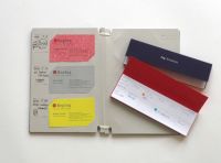 ギフトセット／Log book:FeltとTag Scheduleのセット（名刺ファイルとスケジュール付箋）