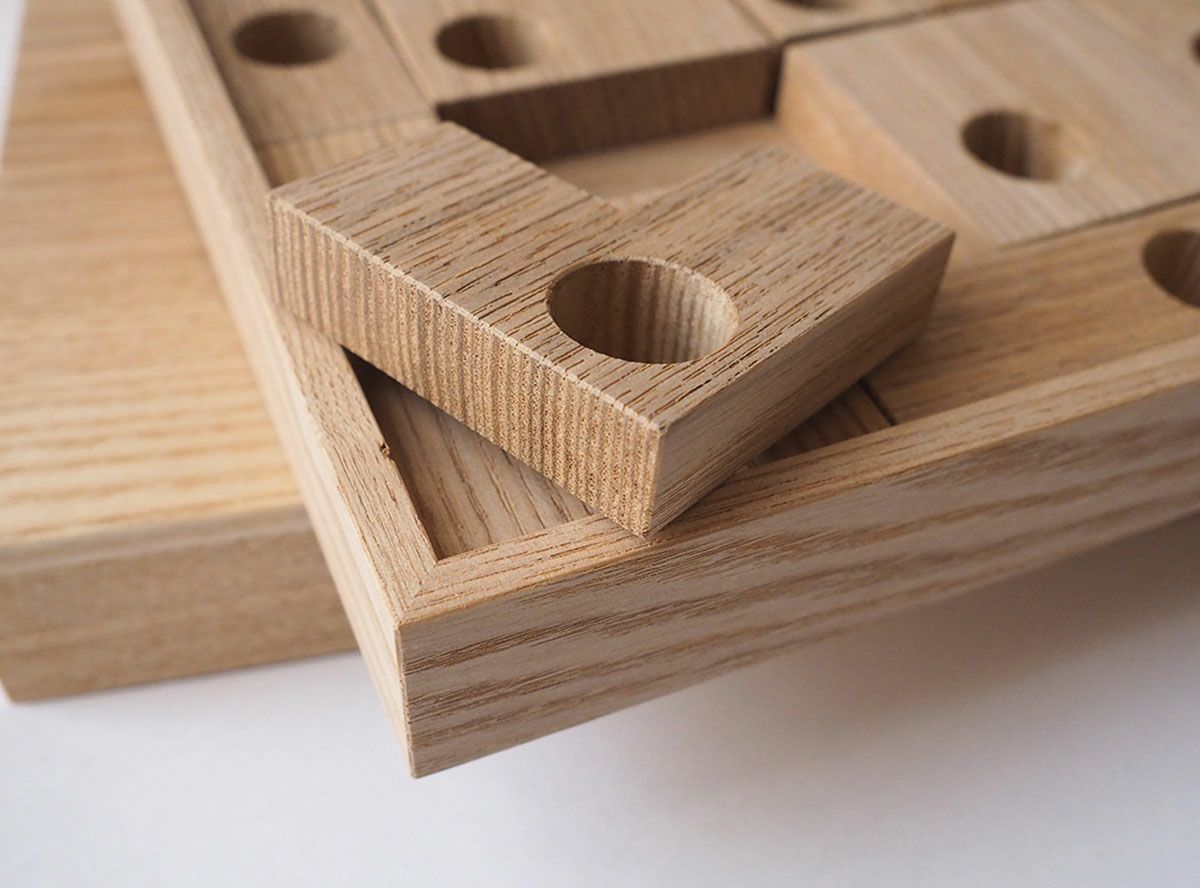 【母の日ギフト】箱入り組み立て花器　yadori花―無垢―（風呂敷付き）