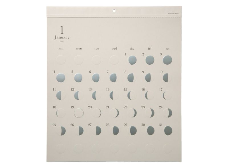 月の満ち欠けカレンダーミチル 10周年限定版 oboro 2025