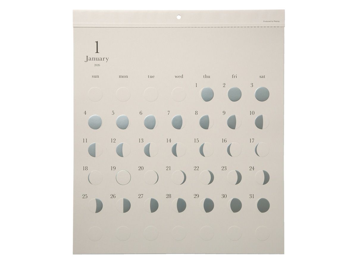 月の満ち欠けカレンダーミチル 10周年限定版 oboro 2025