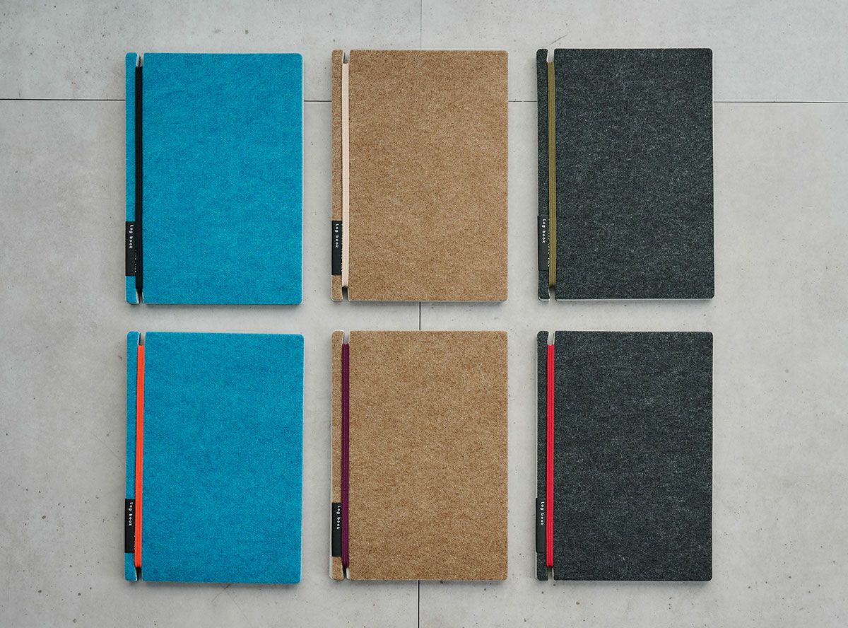 名刺ファイル Log book : Felt