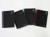 【ロゴ＋個人名やイニシャル】名入れ 名刺ファイル Log book（10〜20冊）